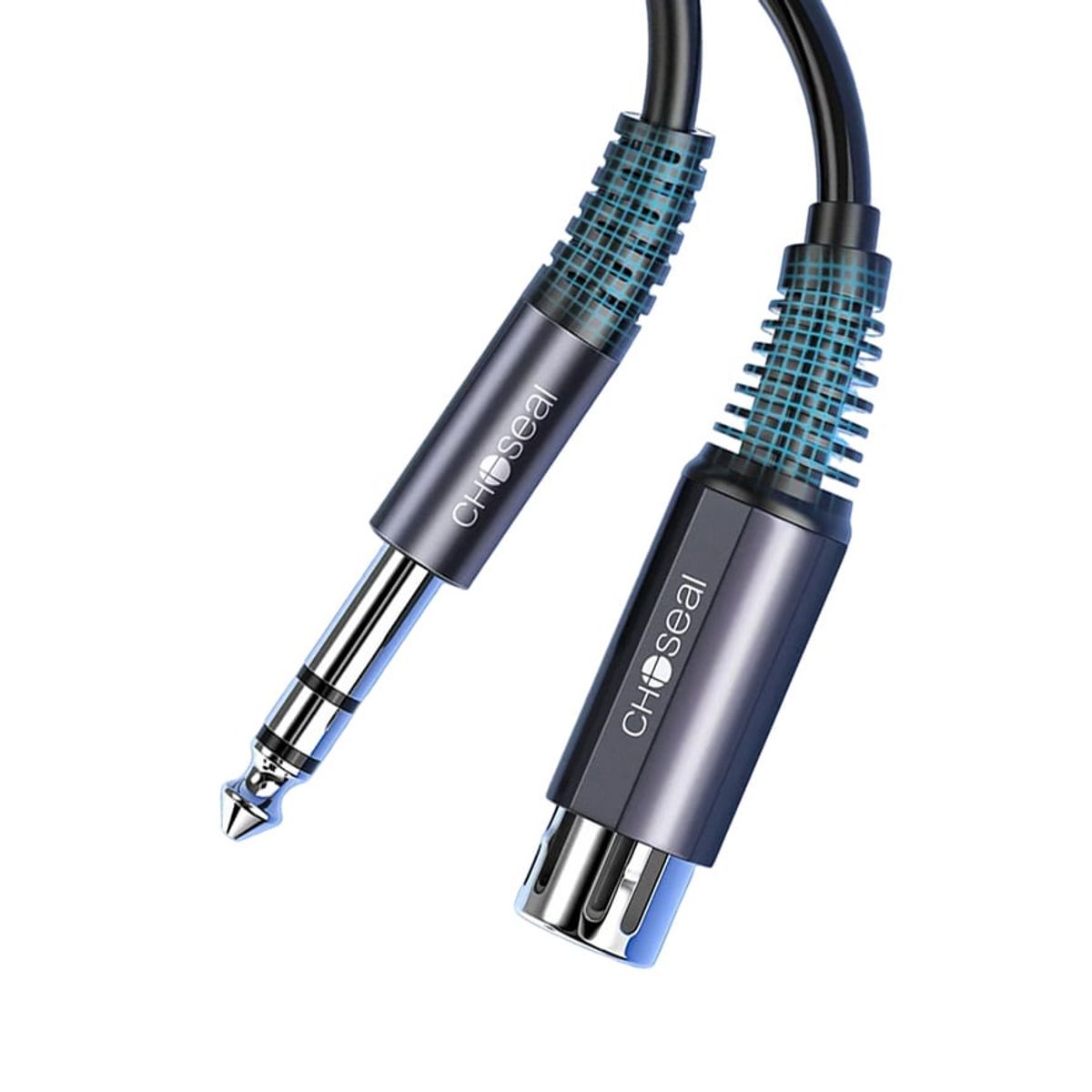 Cable 3m XLR Hembra 635mm TRS PLUG Pvc Original Microfono DJ, marca VENTION - Foto Principal