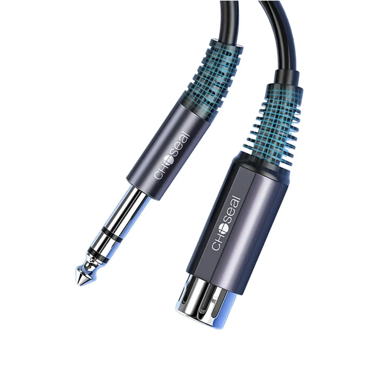Cable 3m XLR Hembra 635mm TRS PLUG Pvc Original Microfono DJ, marca VENTION - Foto Principal