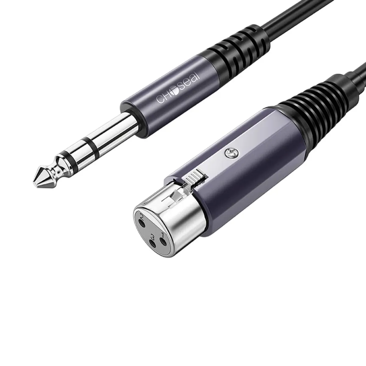 Cable 3m XLR Hembra 635mm TRS PLUG Pvc Original Microfono DJ, marca VENTION - Foto 2