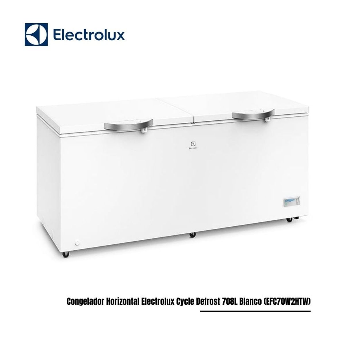 ELECTROLUX - CONGELADORA ELECTROLUX 708L EFC70W2HTW BLANCO
