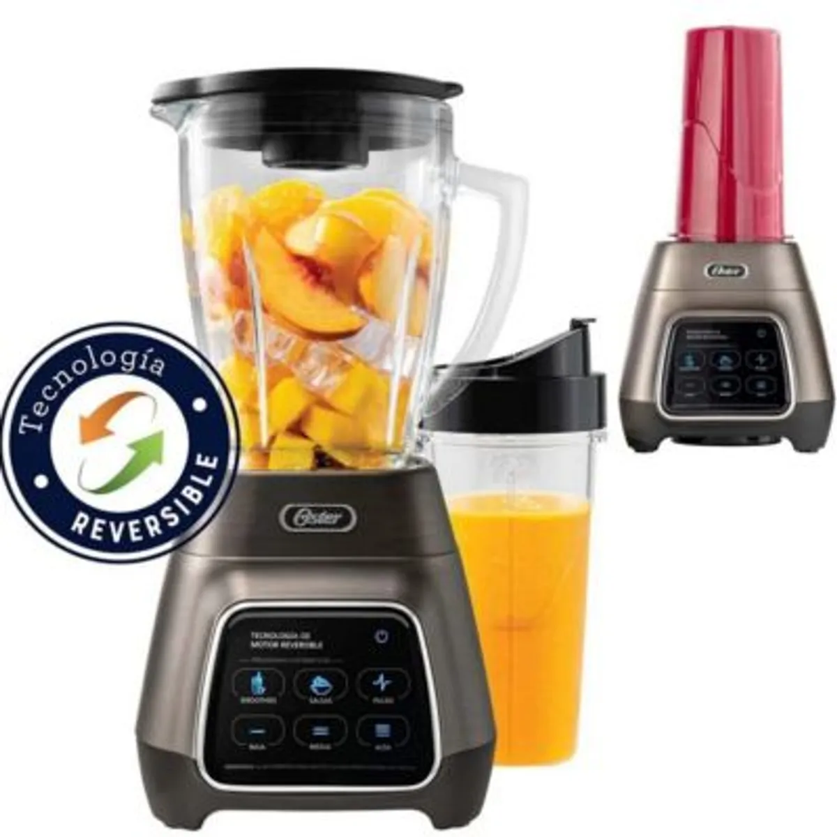 OSTER - Licuadora Reversible Vaso BLSTPYG1312XBG OSTER