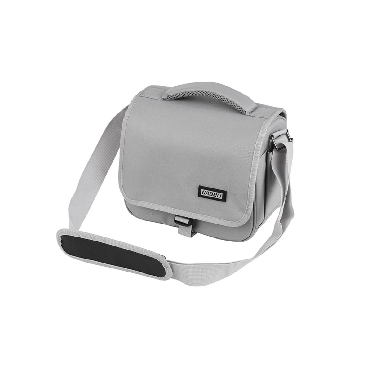 GENERICO - Bolso gris para cámara fotográfica CADEN D27  impermeable