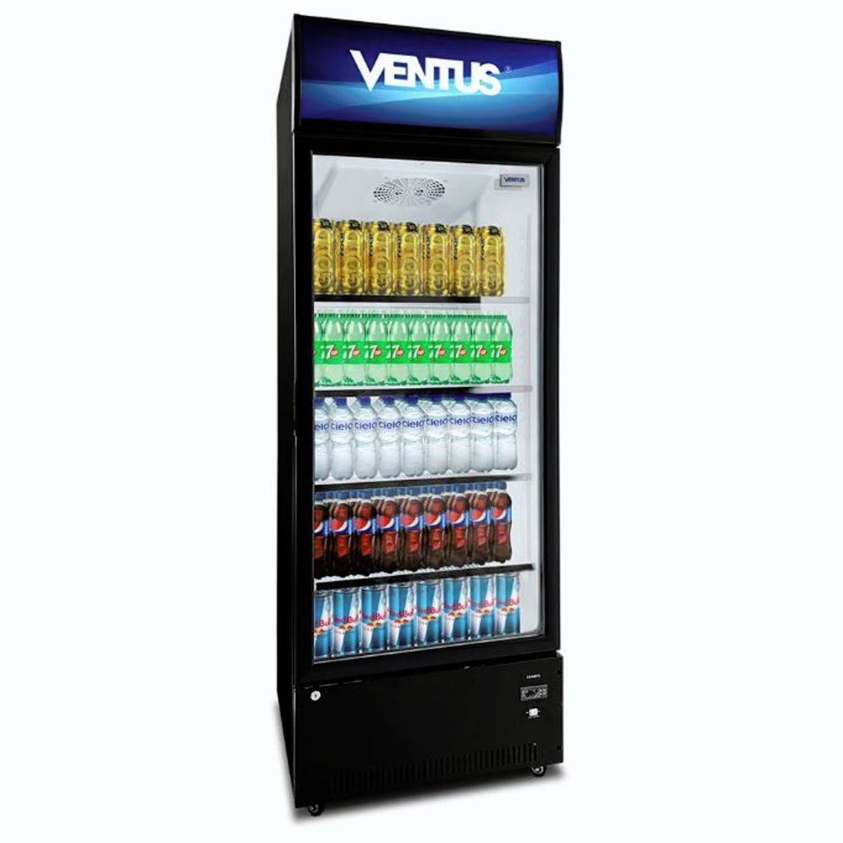 VENTUS - Visicooler Ventus 1 puerta vidrio 440lts LG-440TC