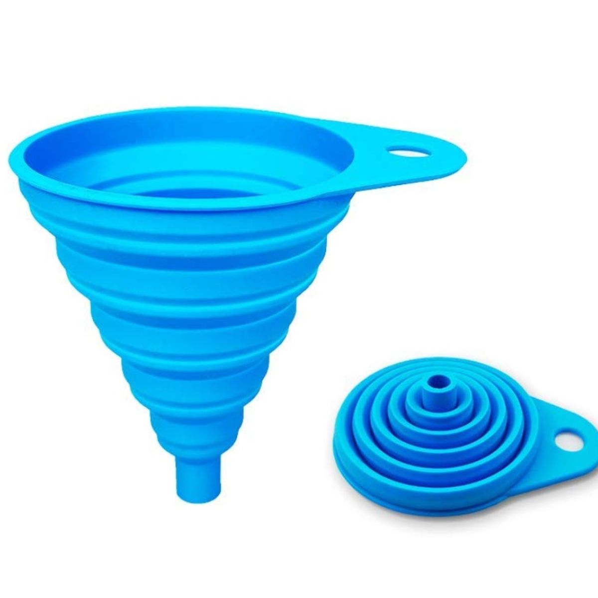 GENERICO - Embudo Plegable - de silicona - Para Cambio de Aceite
