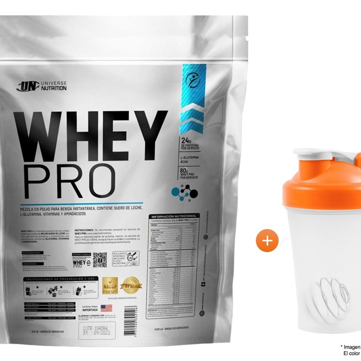 UNIVERSE NUTRITION - Proteína Universe Nutrition Whey Pro 5 Kg Vainilla