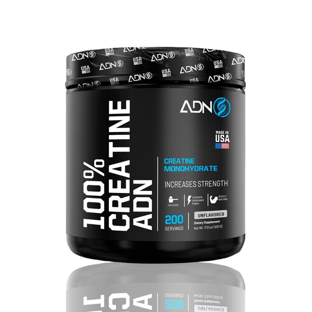 ADN - Creatina ADN Nutrition 500gr Americana