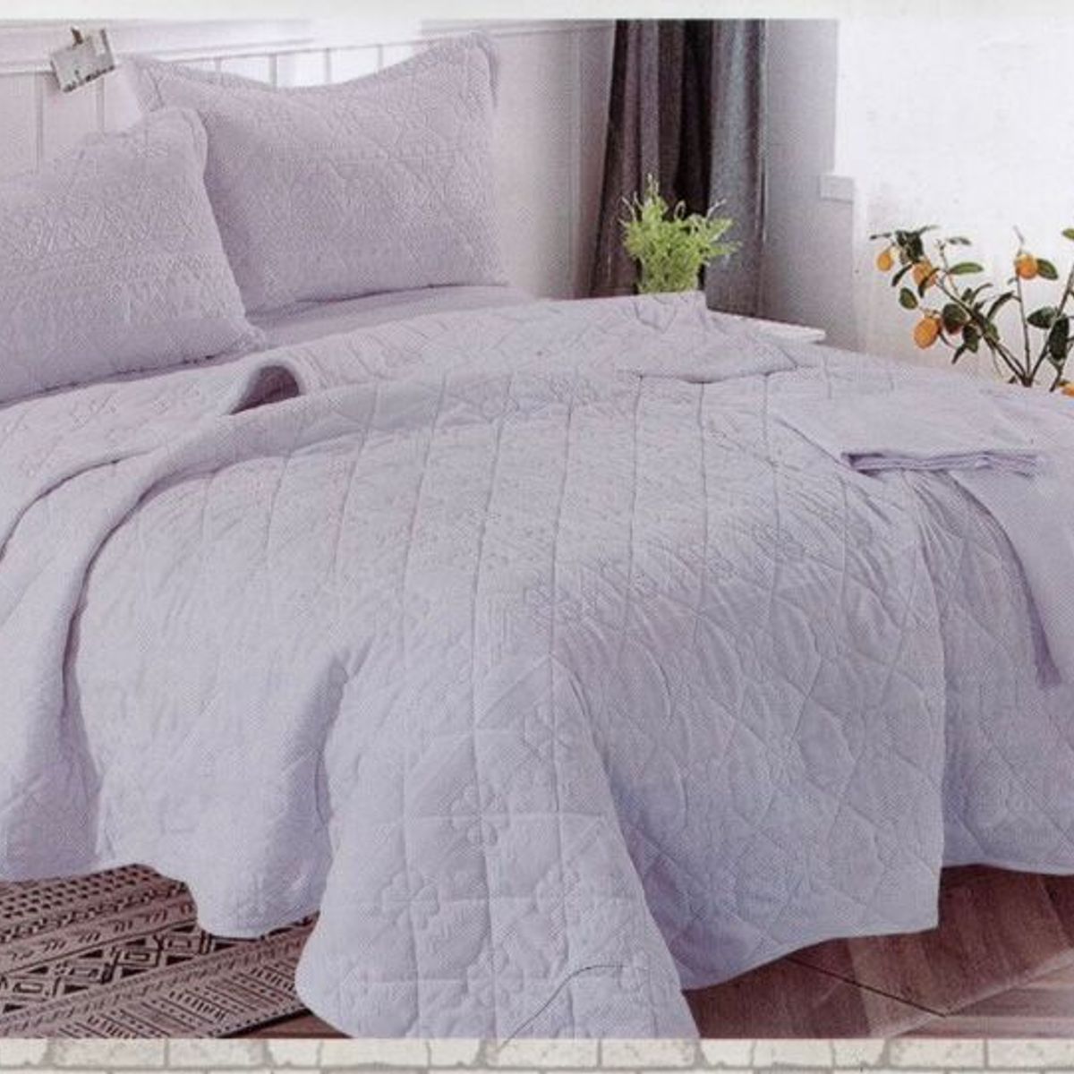 MINGDA - Set de Cubrecama 2 Pz Skin + Fundas + Sabanas Skin 100% Bambú