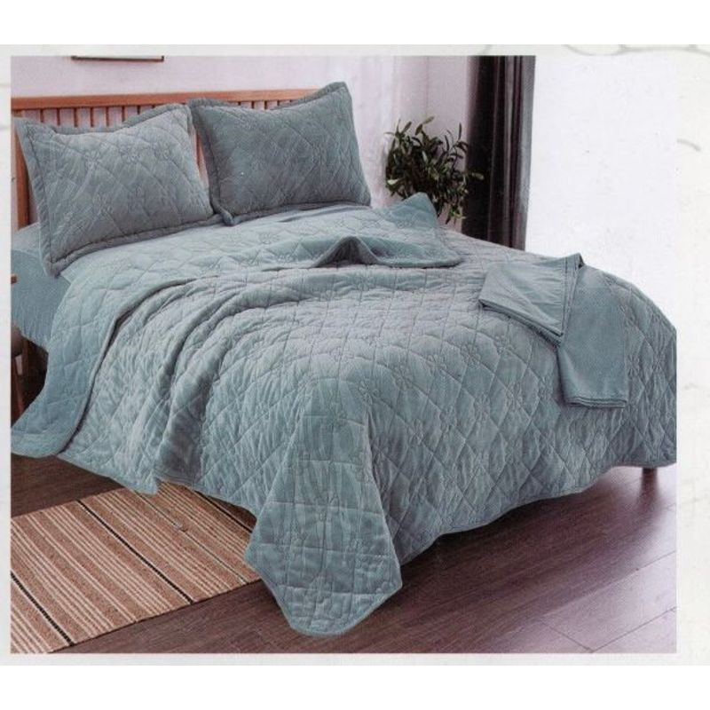 MINGDA - Set de Cubrecama 2 Pz Skin + Fundas + Sabanas Skin 100% Bambú