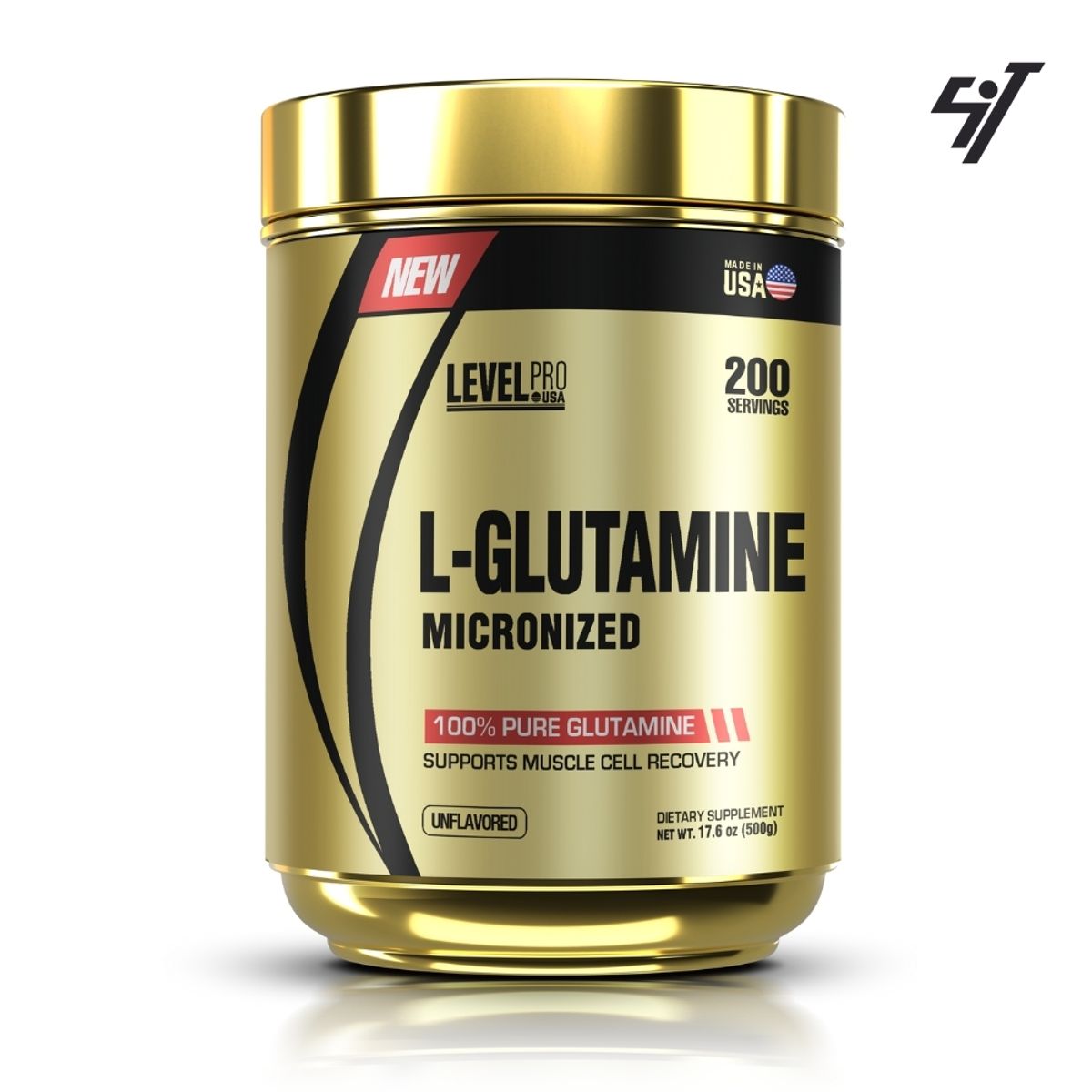 LEVEL PRO - GLUTAMINA MICRONIZADA LEVEL PRO 500GR