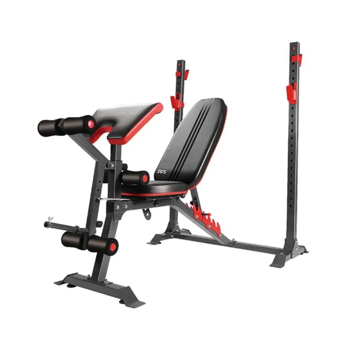 RUNNING SPORT PERU - Banca multifuncional con rack profesional Mini gimnasio