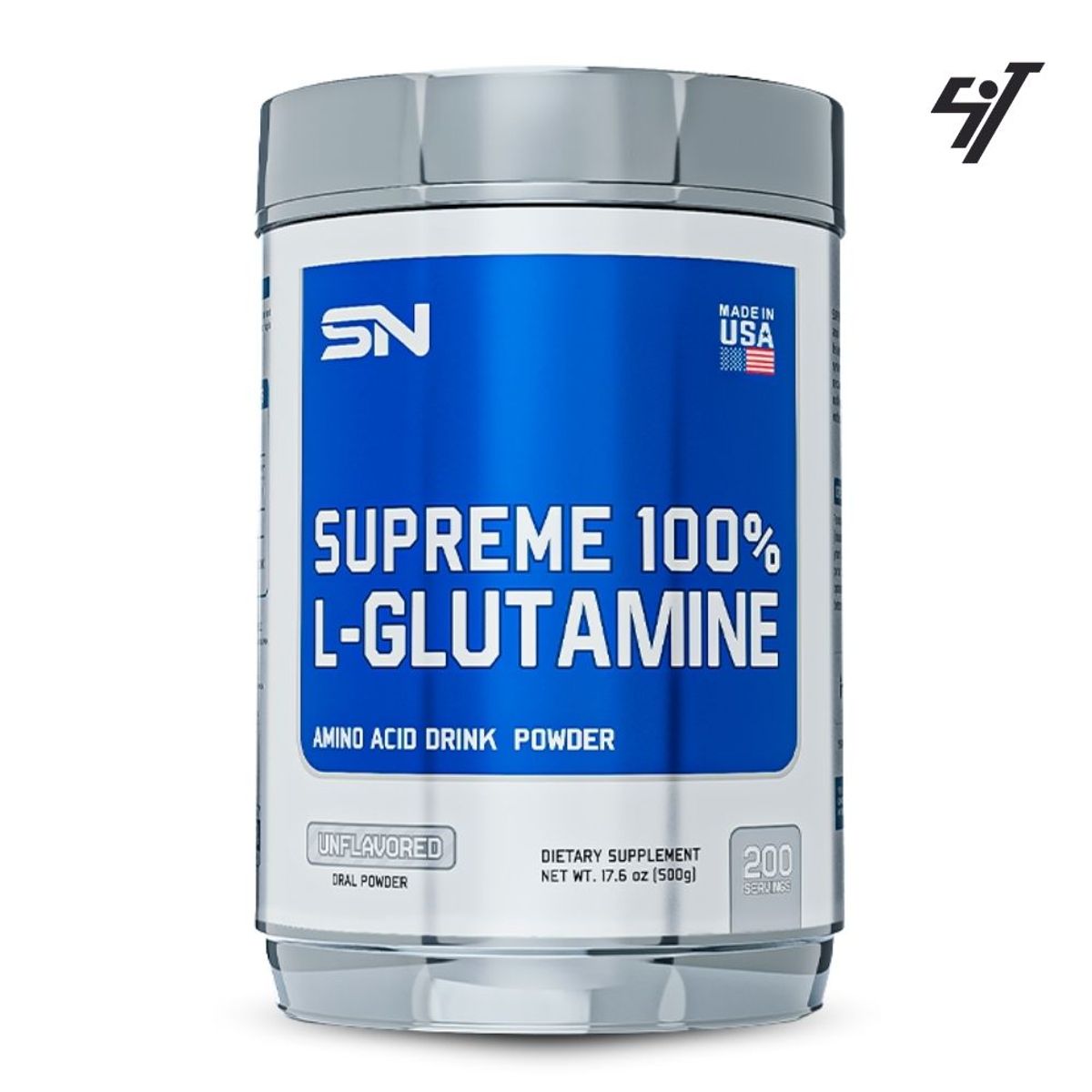 SUPREME NUTRITION - GLUTAMINA MICRONIZADA 500GR SUPREME NUTRITION
