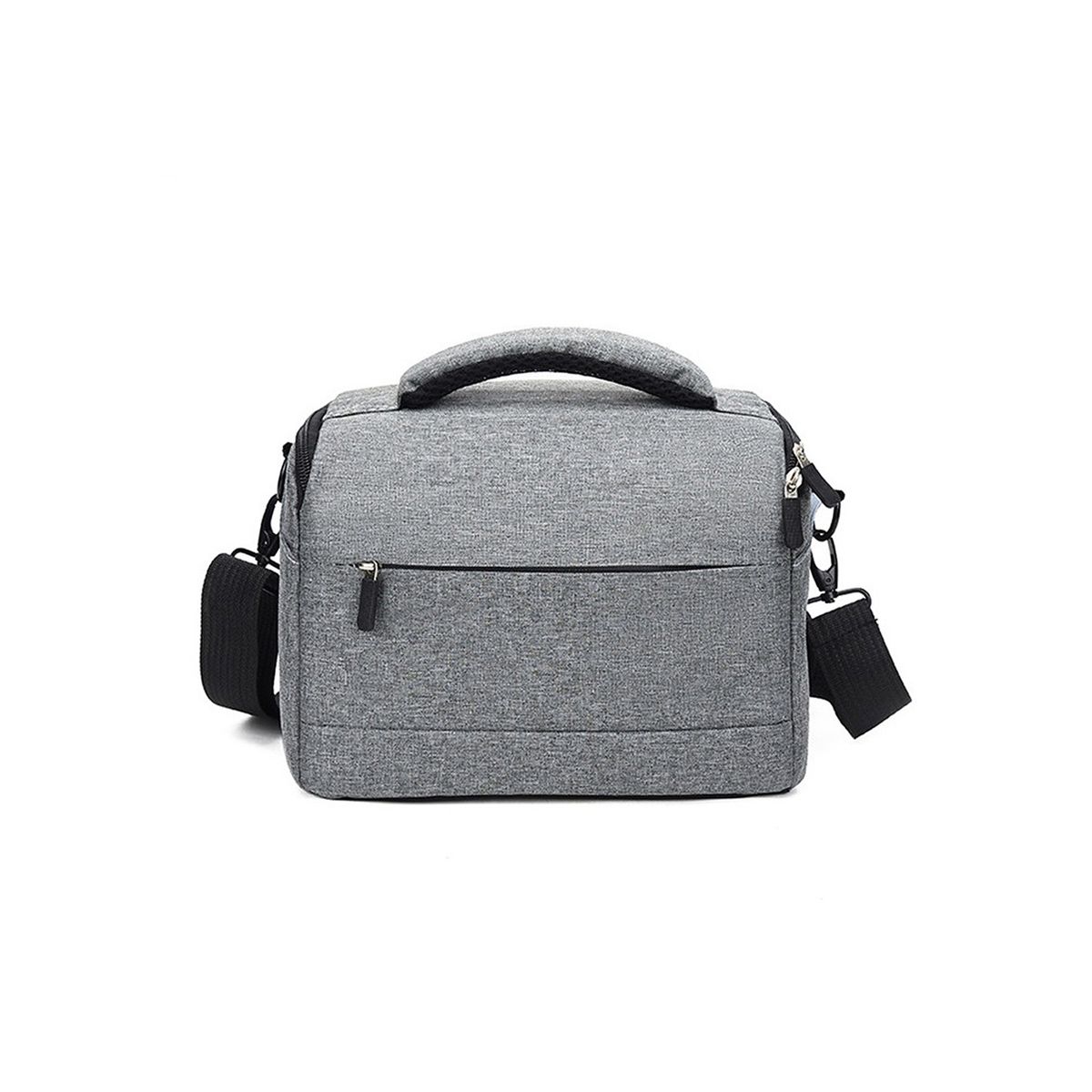 GENERICO - Bolso morral plomo para cámara