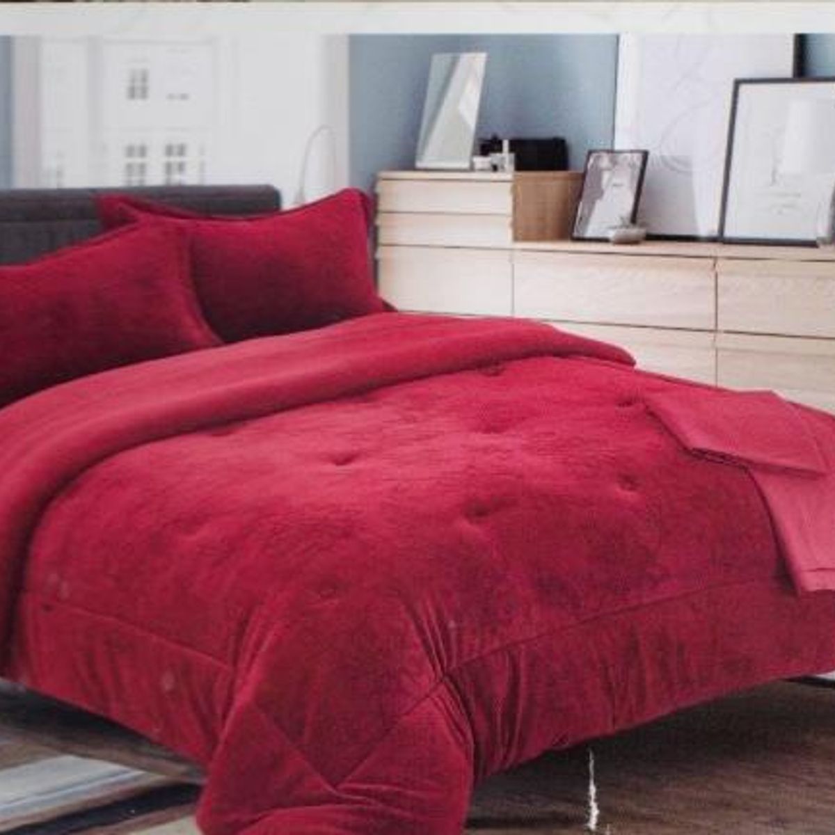 MINGDA - Set de Edredon 2 Pz Skin + Fundas + Sabanas Skin 100% Bambú