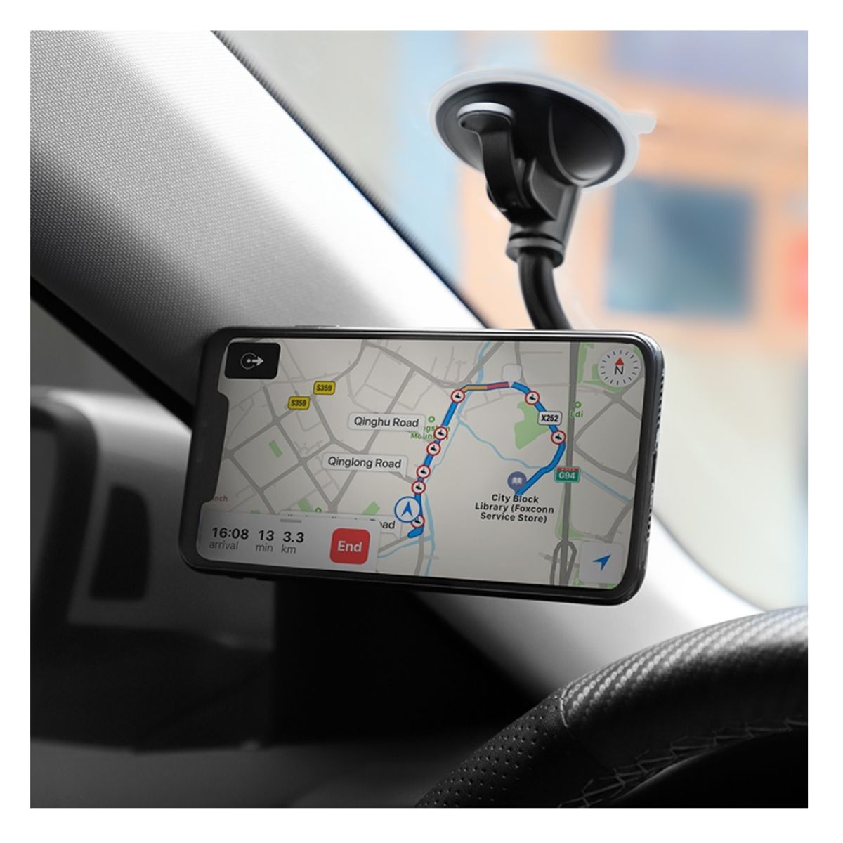 HOCO - Holder Soporte magnético de celular para auto Hoco CA55 original