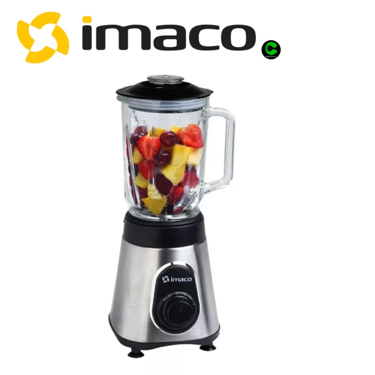 IMACO - Licuadora IMACO 1.5 Litros  Acero de 500W BLS3515