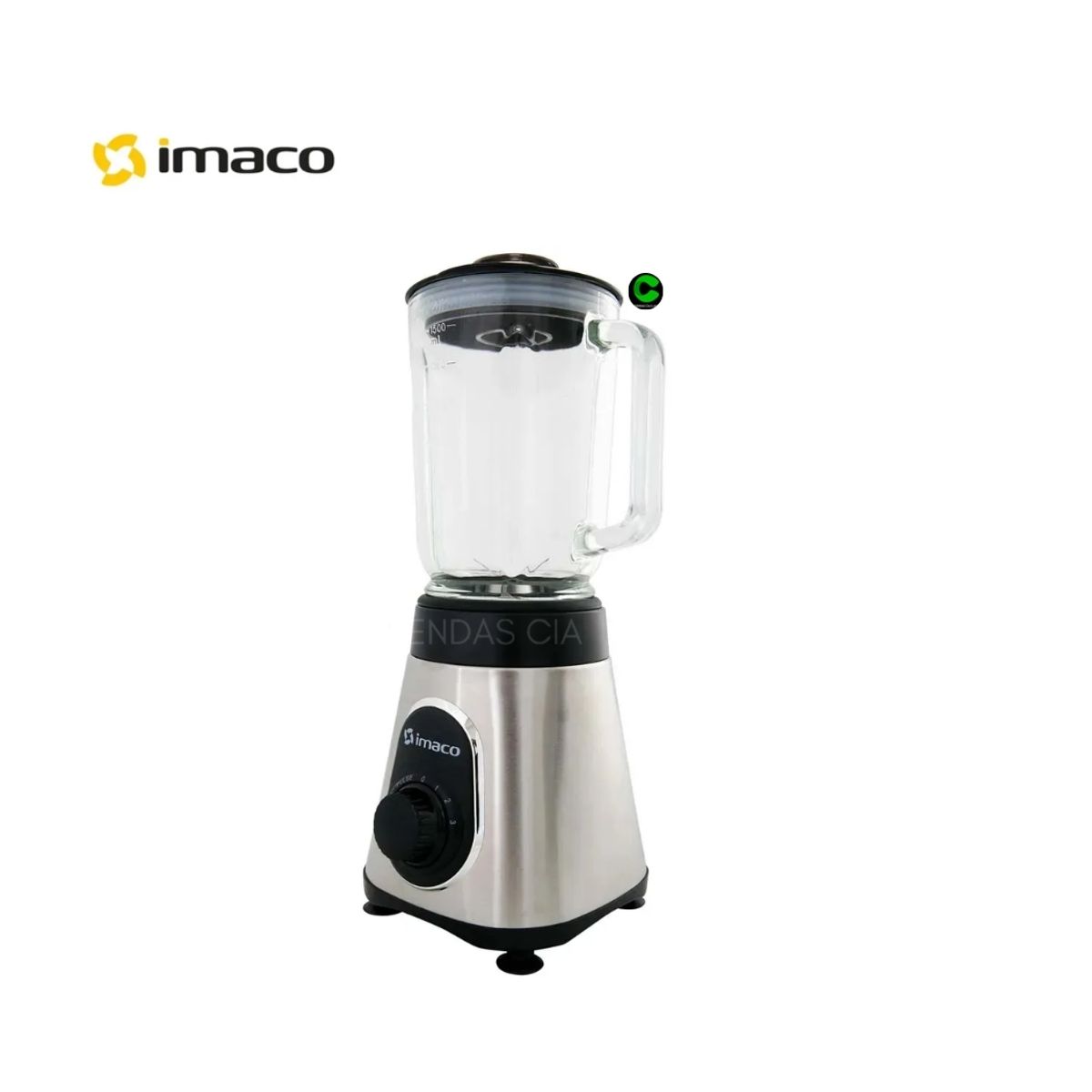 IMACO - Licuadora IMACO 15L Acero de 500w BLS3515
