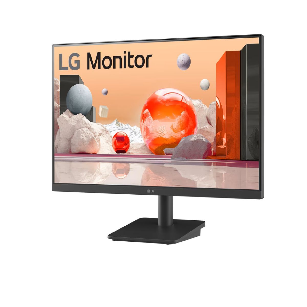 LG - Monitor LG 24MS500-B 238 FHD IPS HDMI x2  Headphones-Out x1