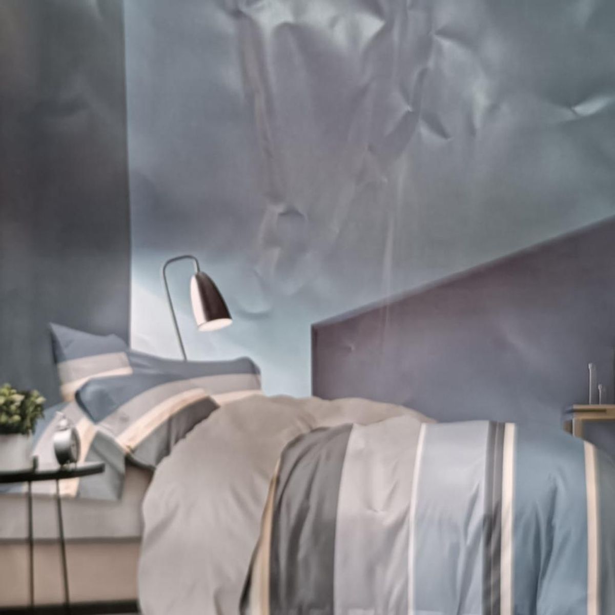 MINGDA - Set de Edredón 2 Pz+ Juego de Sábanas + Funda  100% Bambu