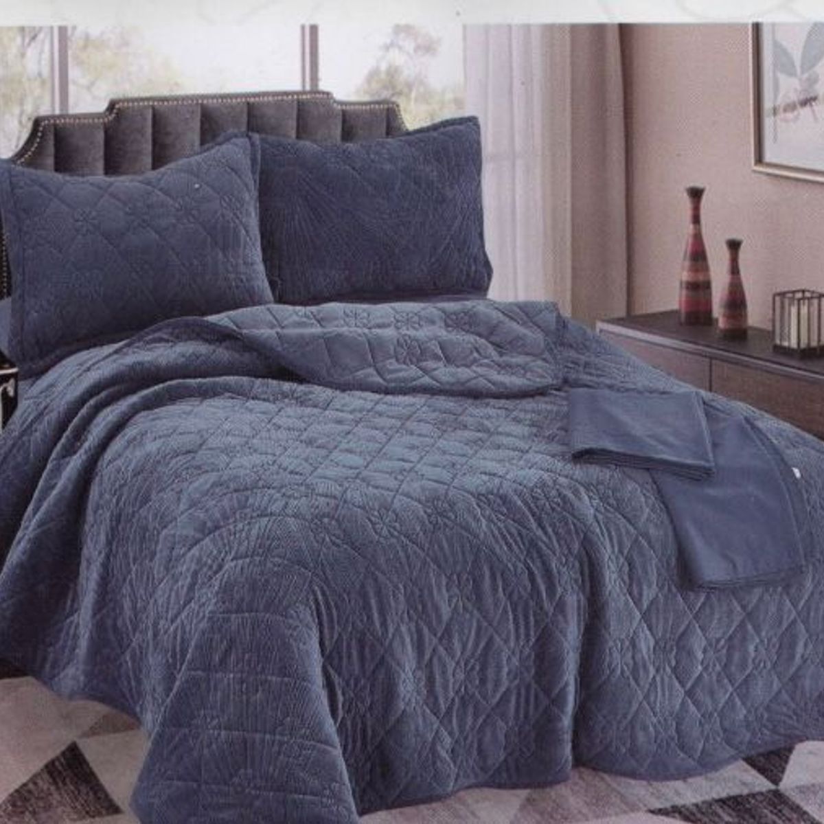 MINGDA - Set de Cubrecama 2 Pz Skin + Fundas + Sabanas Skin 100% Bambú