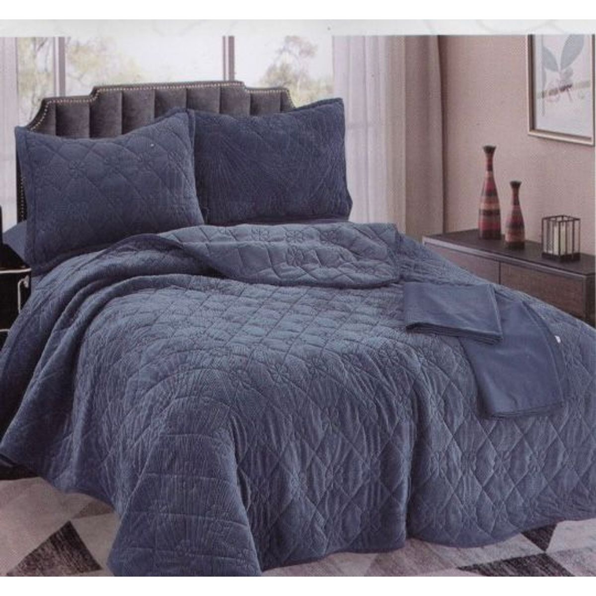 MINGDA - Set de Cubrecama 2 Pz Skin + Fundas + Sabanas Skin 100% Bambú