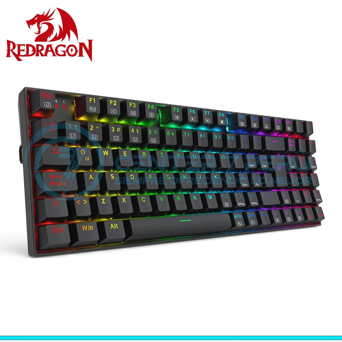 REDRAGON - Teclado Redragon ZIGGS K669-RGB-SP Spanish