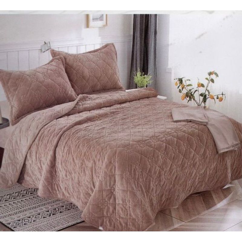 MINGDA - Set de Cubrecama 2 Pz Skin + Fundas + Sabanas Skin 100% Bambú