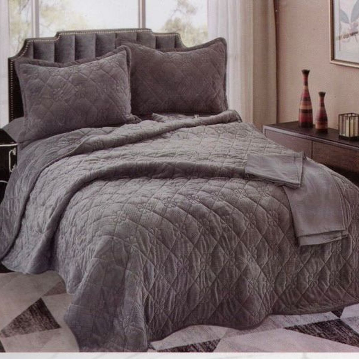 MINGDA - Set de Cubrecama 2 Pz Skin + Fundas + Sabanas Skin 100% Bambú