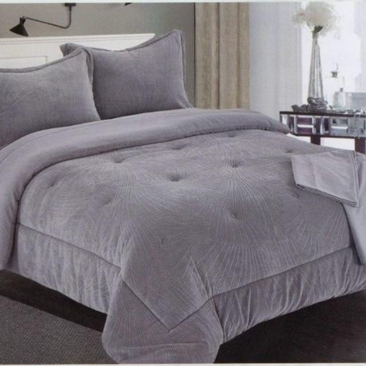 MINGDA - Set de Edredon 2 Pz Skin + Fundas + Sabanas Skin 100% Bambú