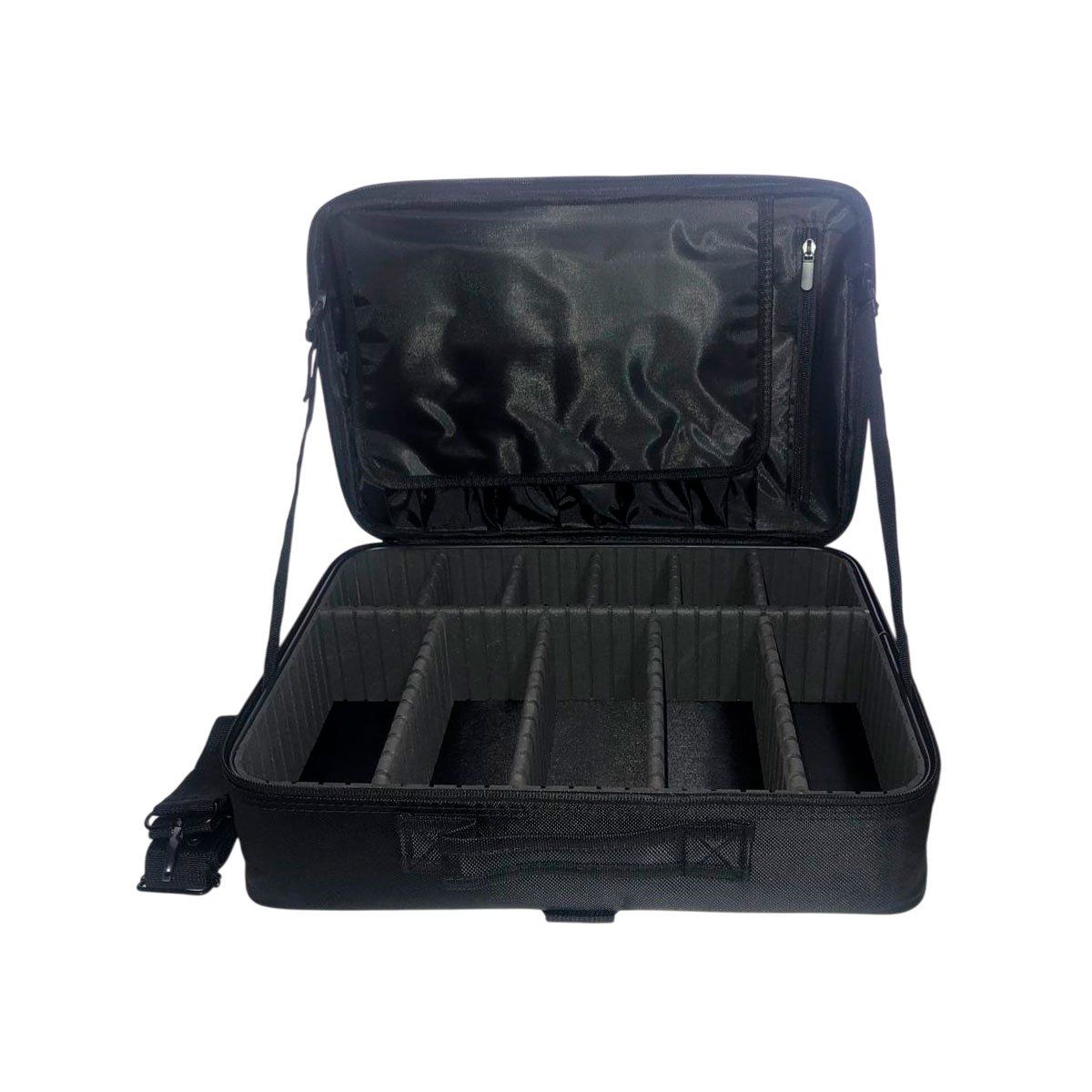 GENERICO - Maletin Organizador de Maquillaje Profesional Big Black