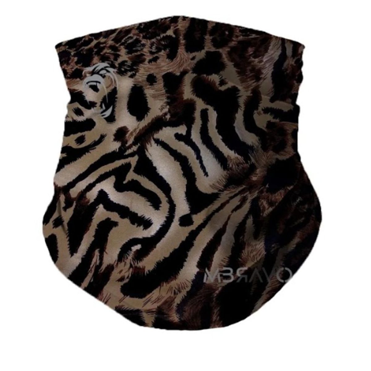 GENERICO - CUELLERA BANDANA TUBULAR DEPORTIVA ANTIALERGICA PARDO