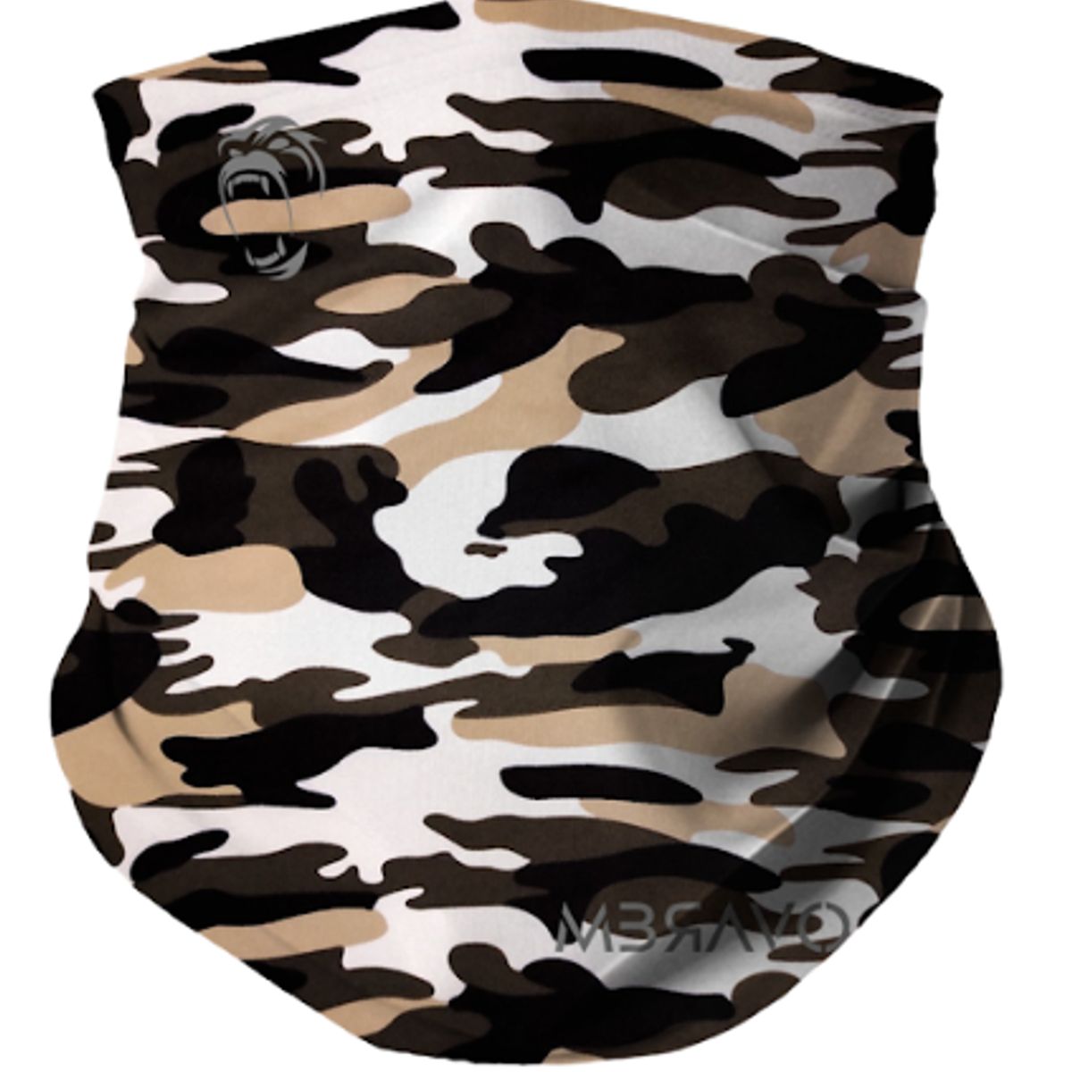 GENERICO - CUELLERA BANDANA TUBULAR DEPORTIVA ANTIALERGICA BROWN