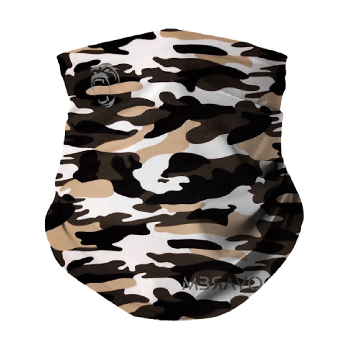 GENERICO - CUELLERA BANDANA TUBULAR DEPORTIVA ANTIALERGICA BROWN