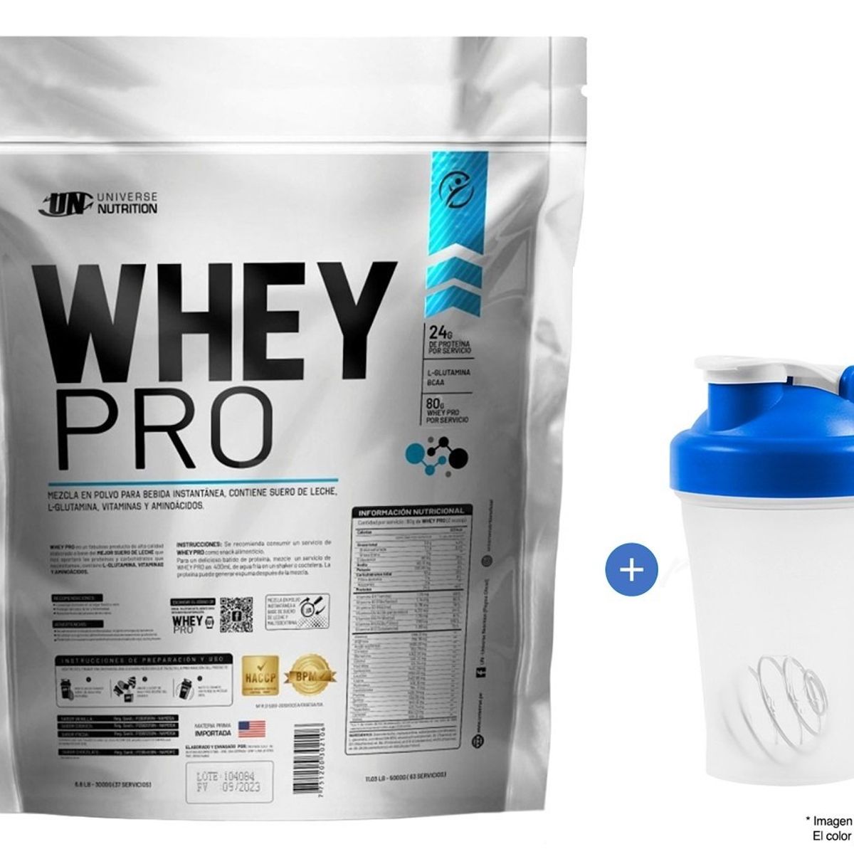UNIVERSE NUTRITION - SUERO DE LECHE WHEY PRO 5 KG PROTEÍNA UN VAINILLA