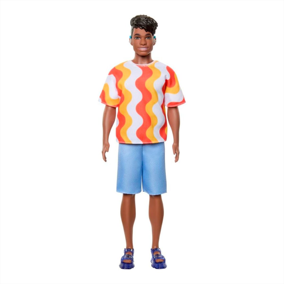 BARBIE - Barbie Muñeco con Audífonos - Ken Fashionista