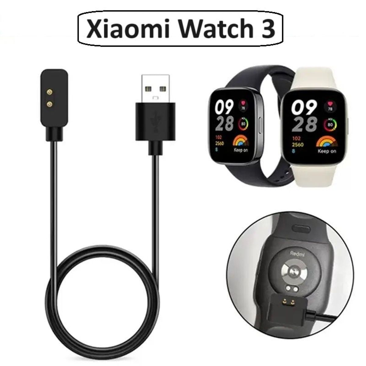 GENERICO - Cargador para Xiaomi Watch 3