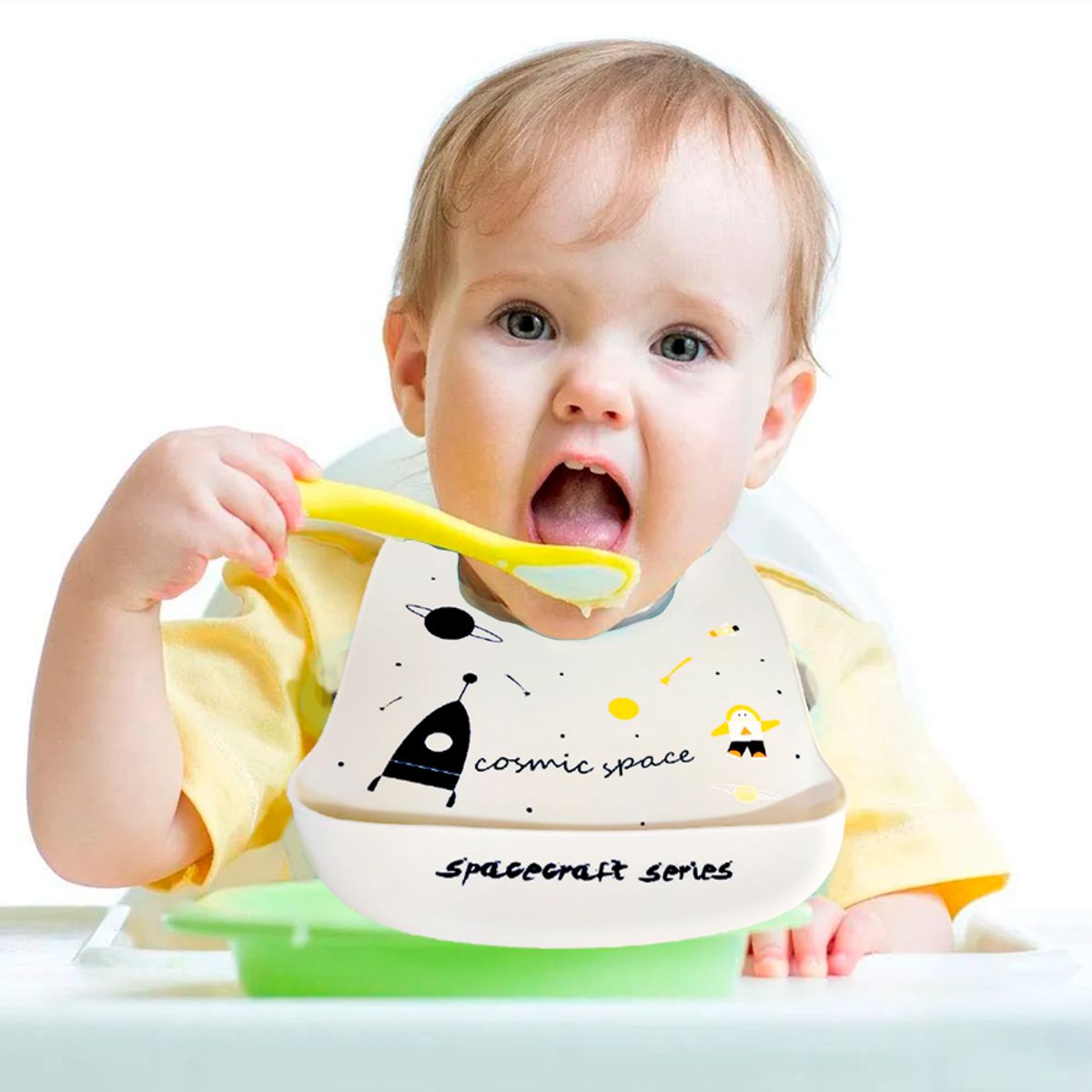 GENERICO - Babero de Silicona Mate