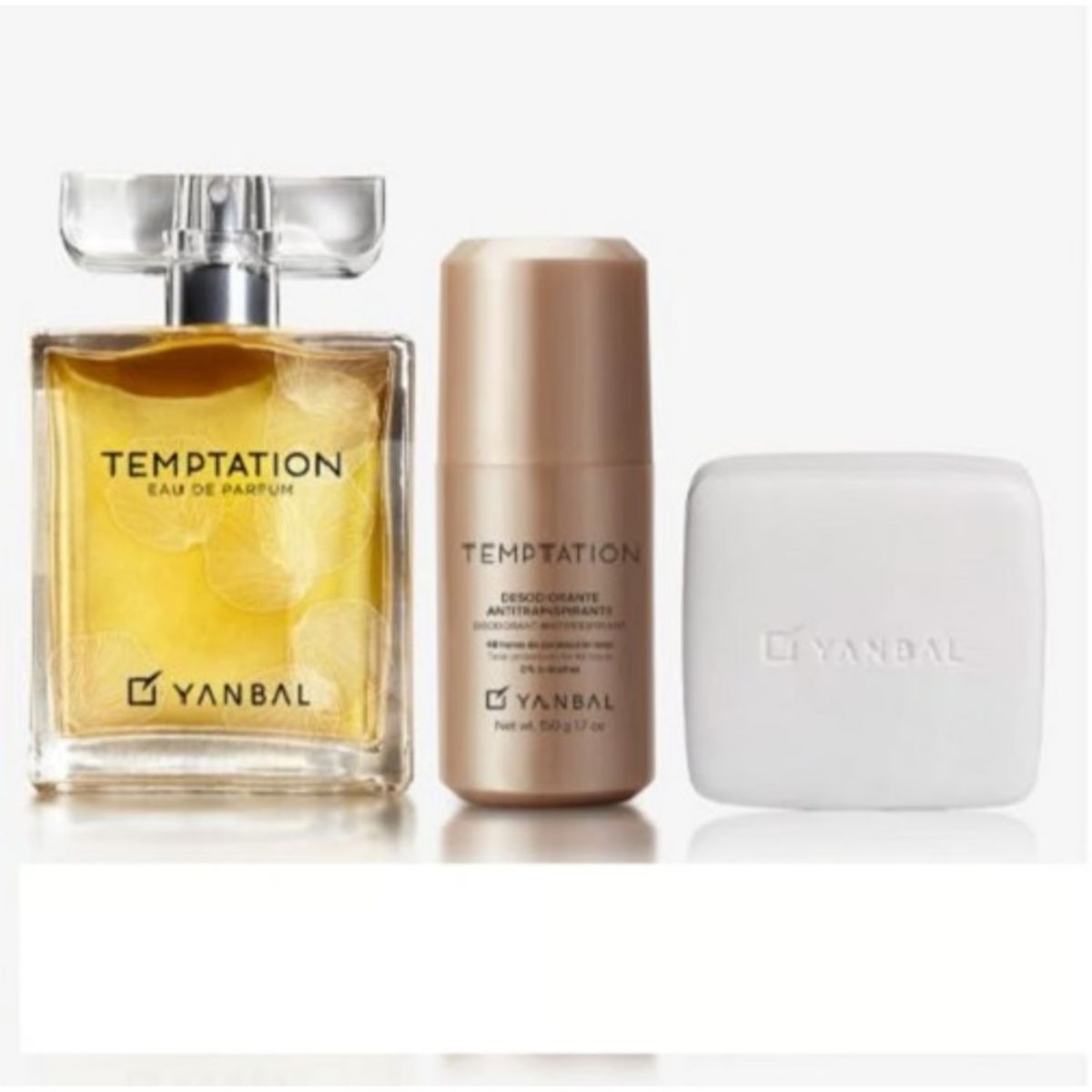 YANBAL - SET Temptation perfume Yanbal Mujer 50 ml y caja de regalo