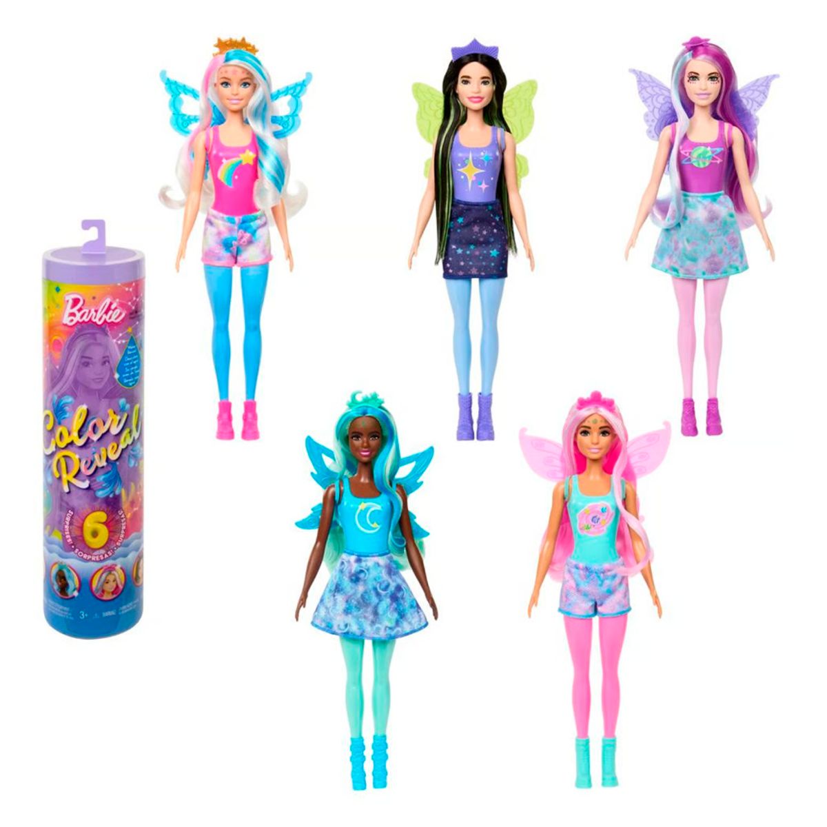 BARBIE - Barbie Color Reveal Rainbow Galaxy