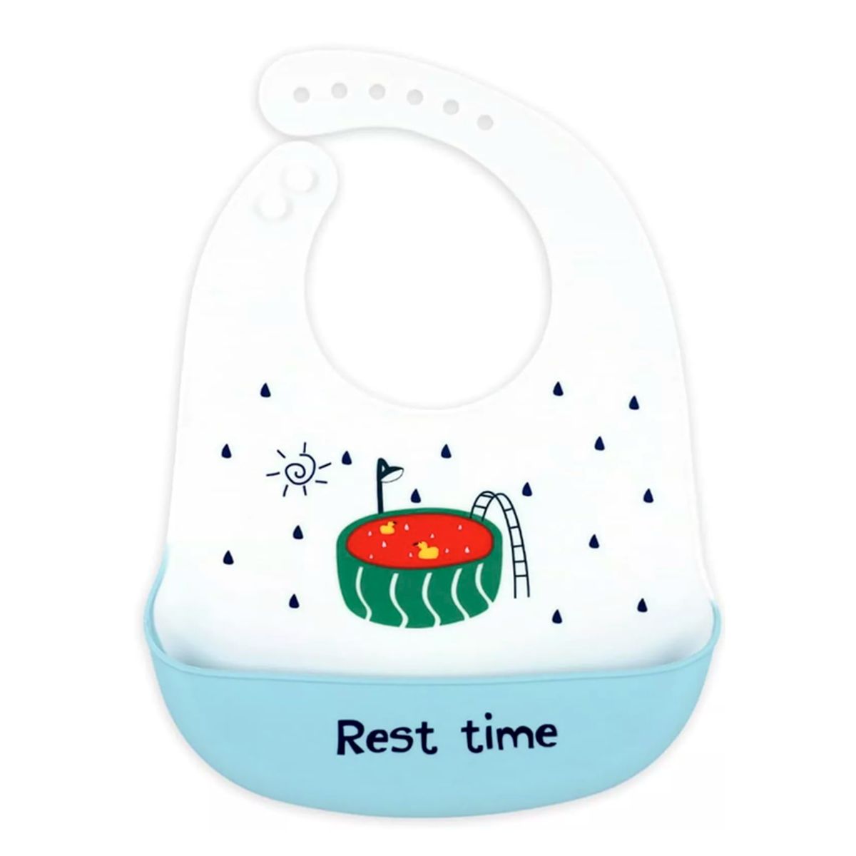 GENERICO - Babero de Silicona Mate