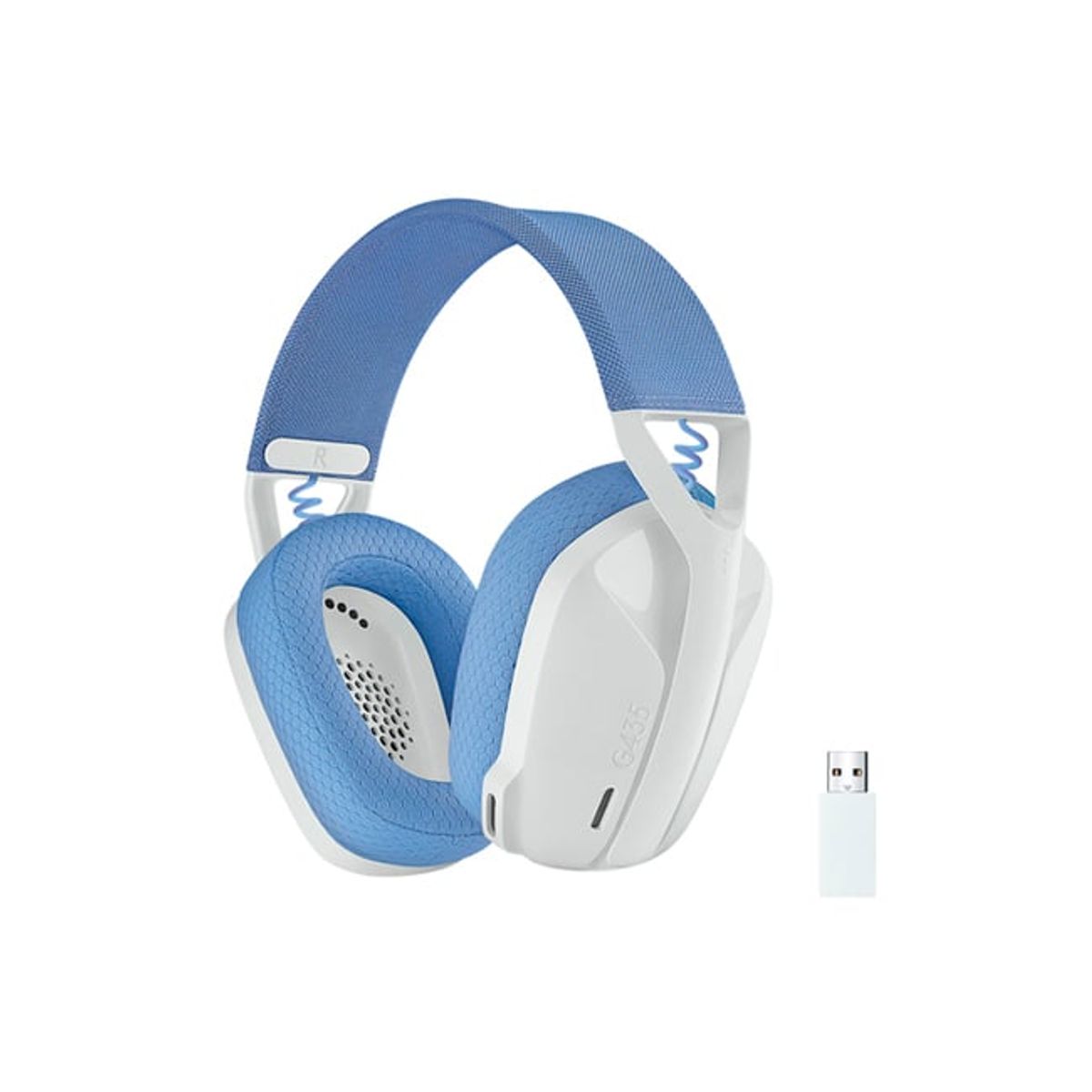 LOGITECH - Audifono Logitech G435 Bluetooth Blanco Gamer