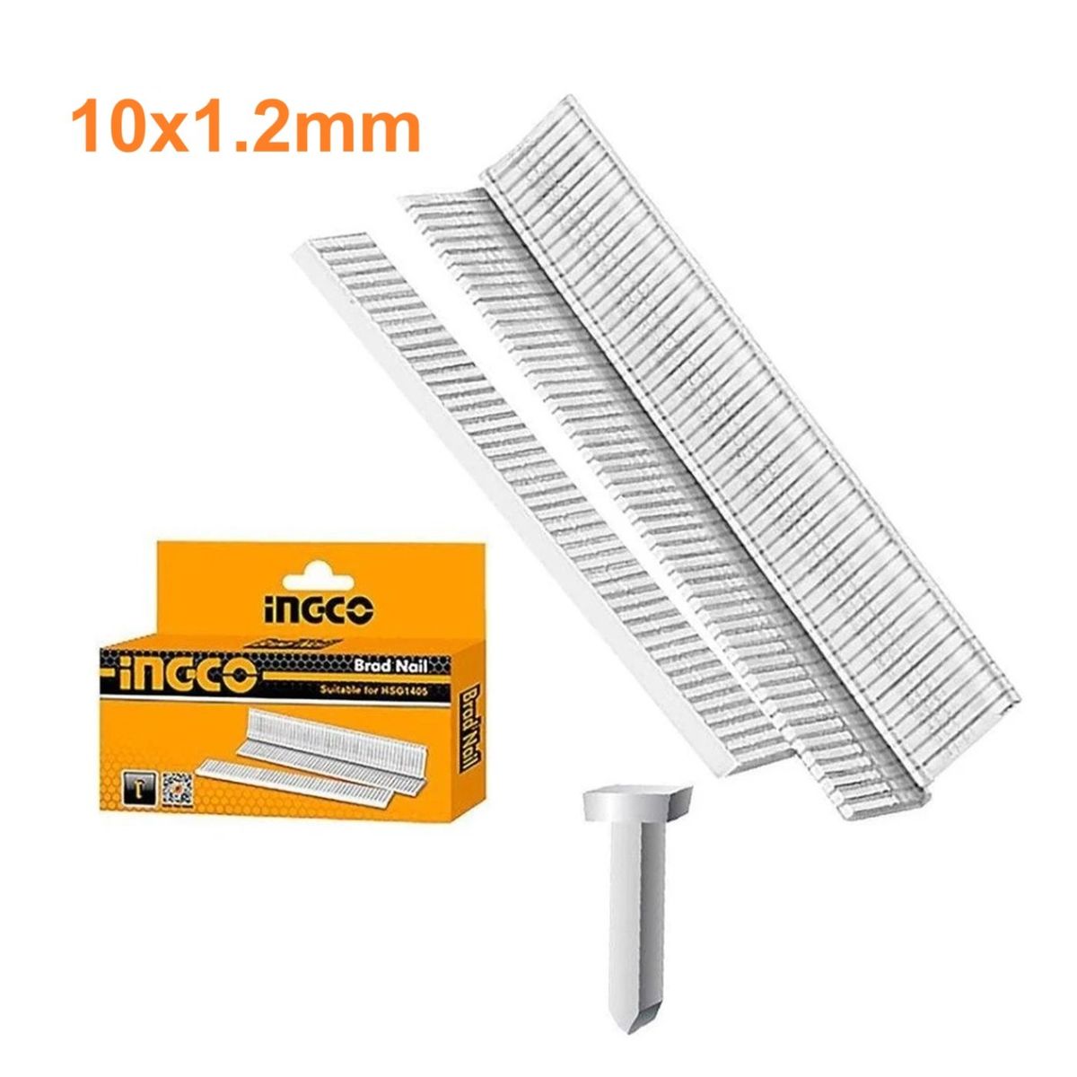 INGCO TOOLS - Clavo Brad 10mm para Engrapadora 3 en 1 INGCO STS6110