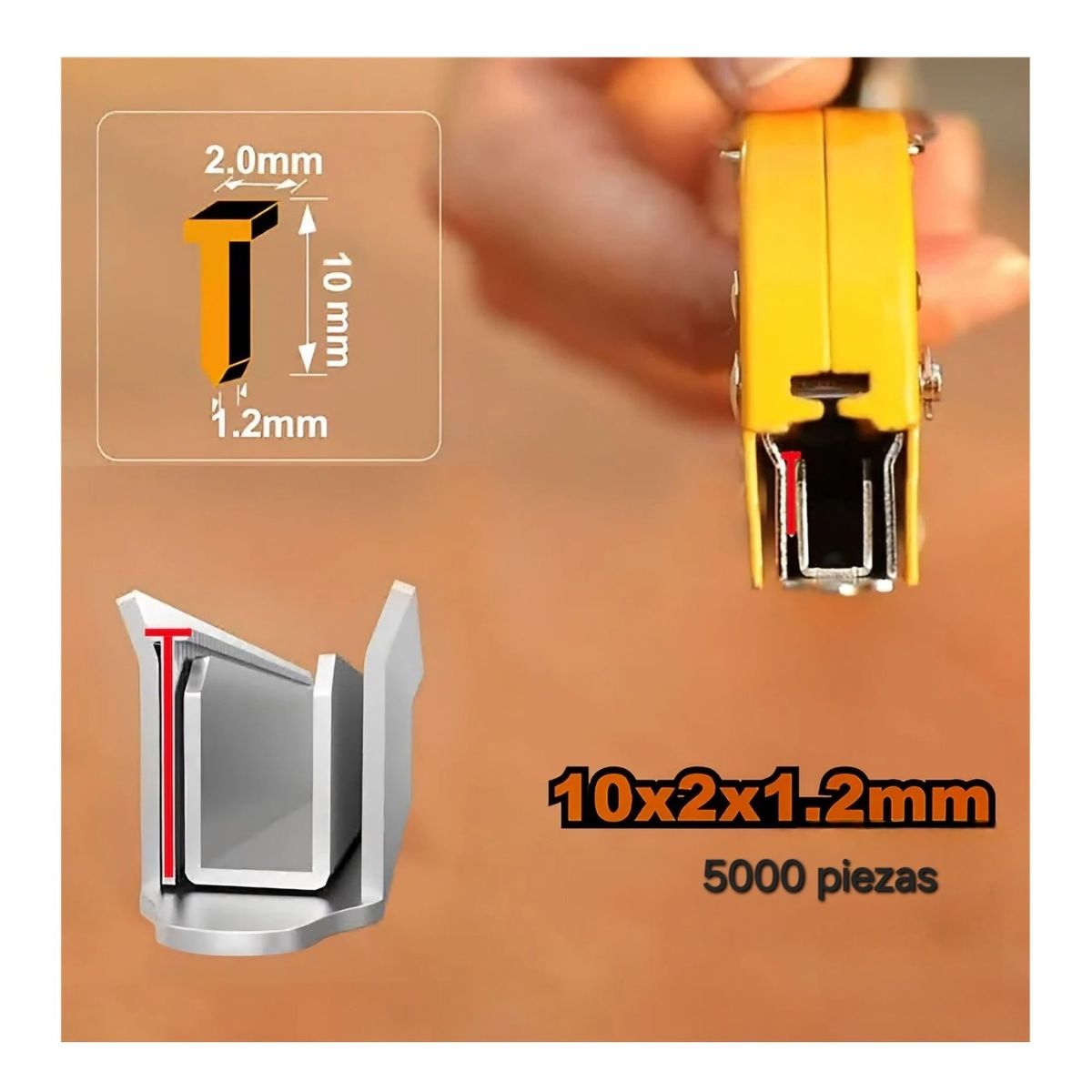 INGCO TOOLS - Clavo Brad 10mm para Engrapadora 3 en 1 INGCO STS6110