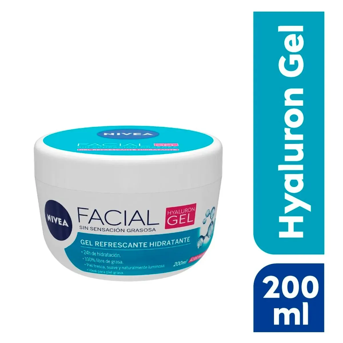 NIVEA - Facial Hyaluron Gel NIVEA con Ácido Hialurónico 200 ml