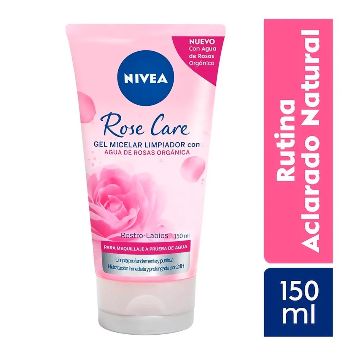 NIVEA - Limpiador Facial Gel NIVEA Rose Care 150ml