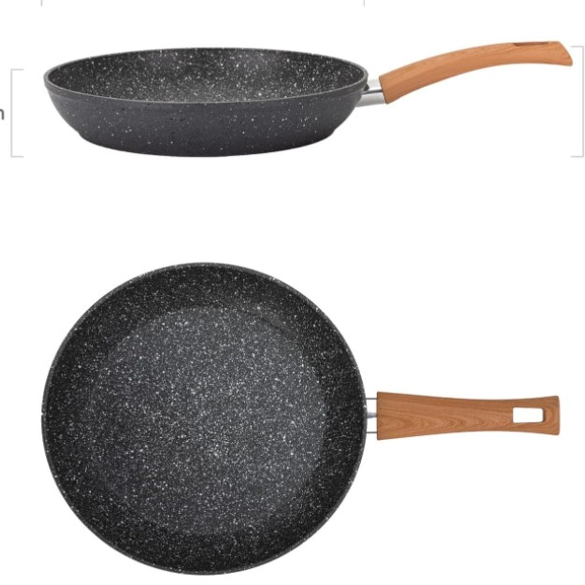 GENERICO - Sartén N°24  Antiadherente Mango de madera