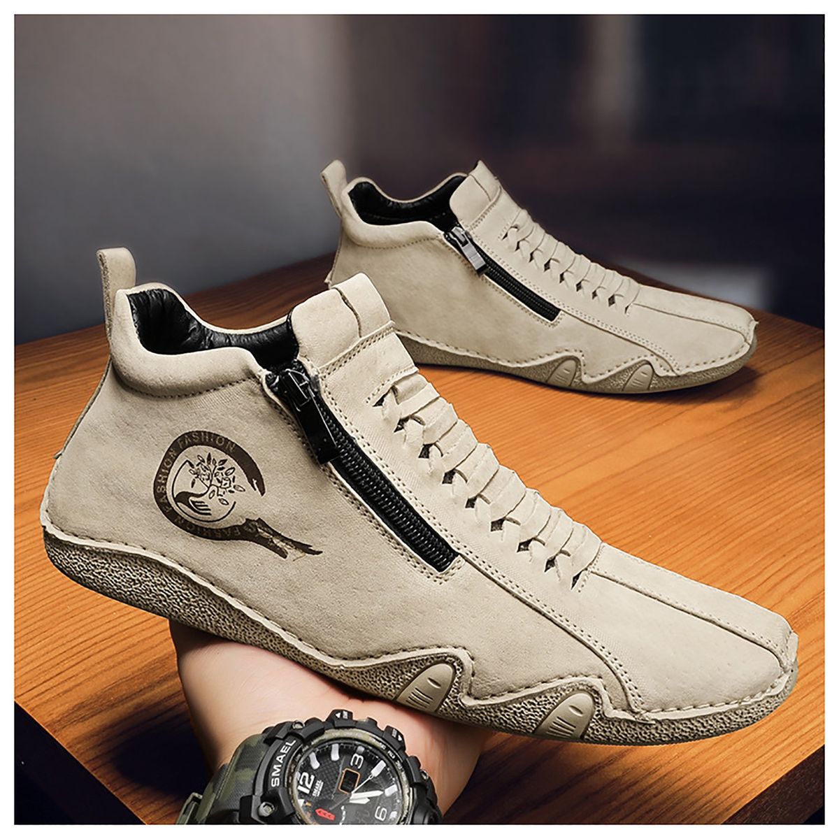 RINODERINA - Zapatilla Casual RinodeRina Para Hombre -Cortas-- Regalo