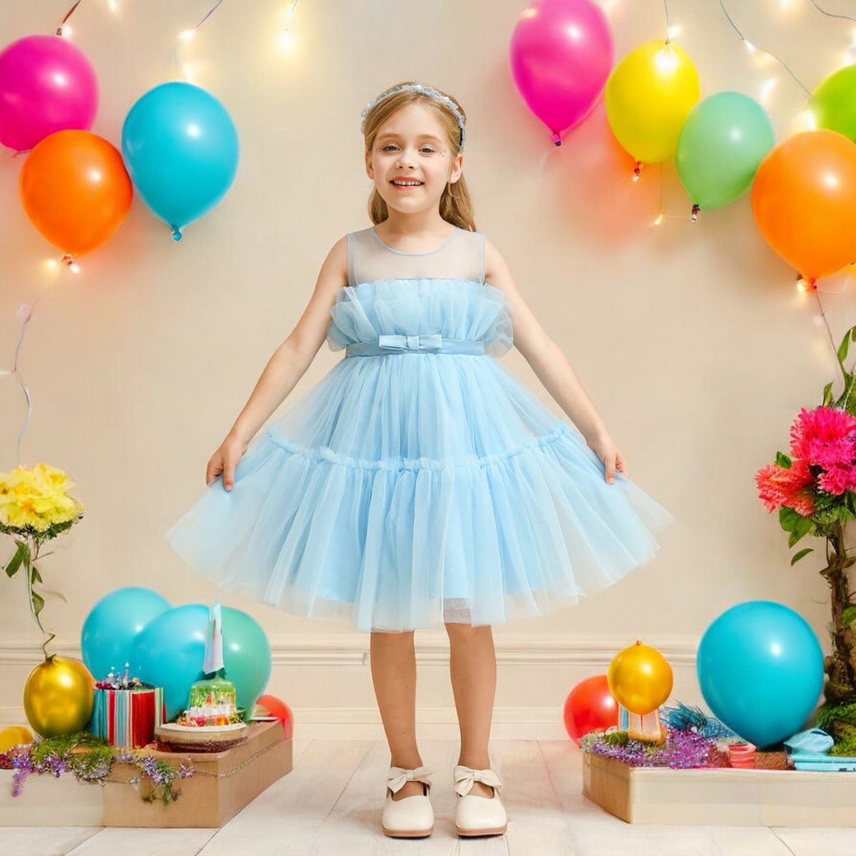 GENERICO - VESTIDO DE NIÑA  PROMOCION DE PRINCESA