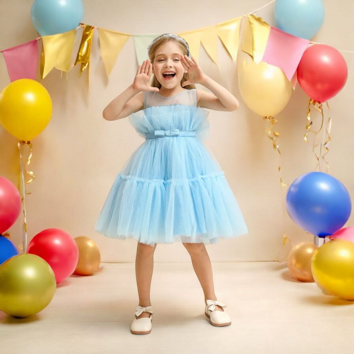 GENERICO - VESTIDO DE NIÑA  DE PROMOCION