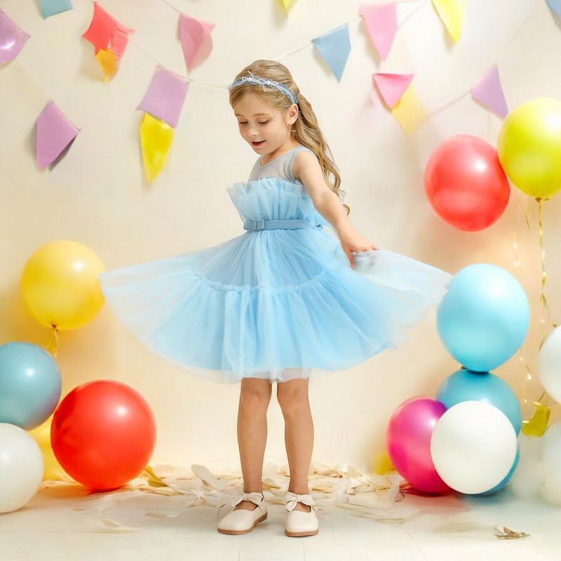 GENERICO - VESTIDO DE NIÑA  PARA FIESTA DE CUMPLEAÑOS