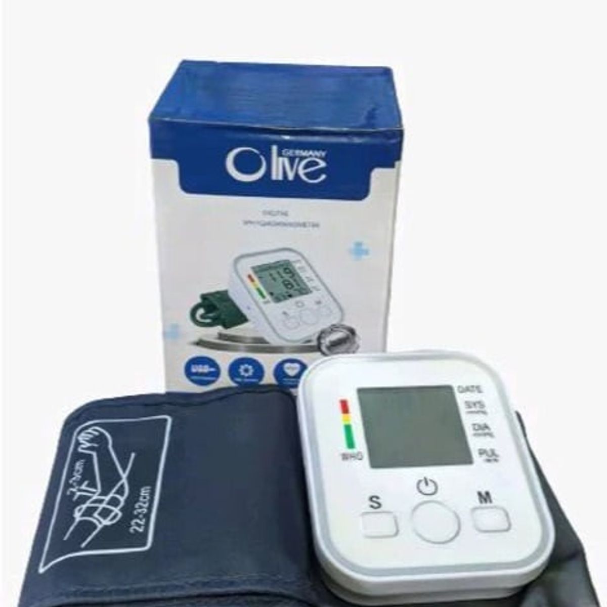 GENERICO - TENSIOMETRO DIGITAL DE BRAZO - BRAZALETE 22 - 32 CM